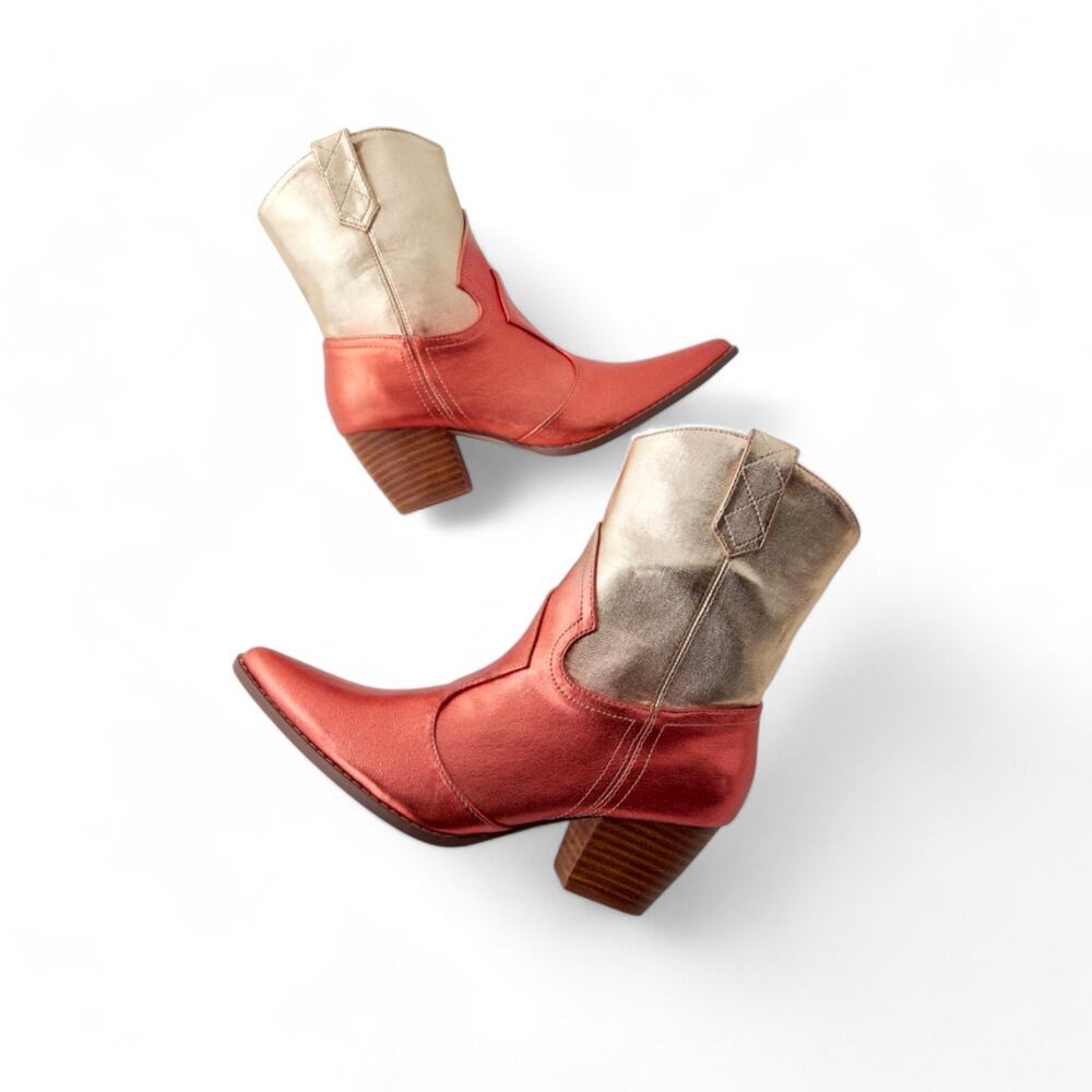 Coconuts By Matisse Footwear Bambi Ombre Cowboy Boot- Size: Women's 8.5